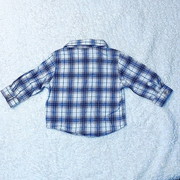 Baby Boy's 3-6mo Jeans and Shirt Outfit - Picture 6 of 7